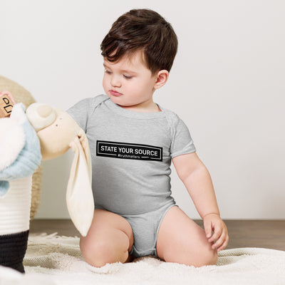 State Your Source Infant Onsie