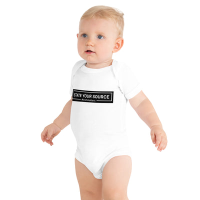 State Your Source Infant Onsie