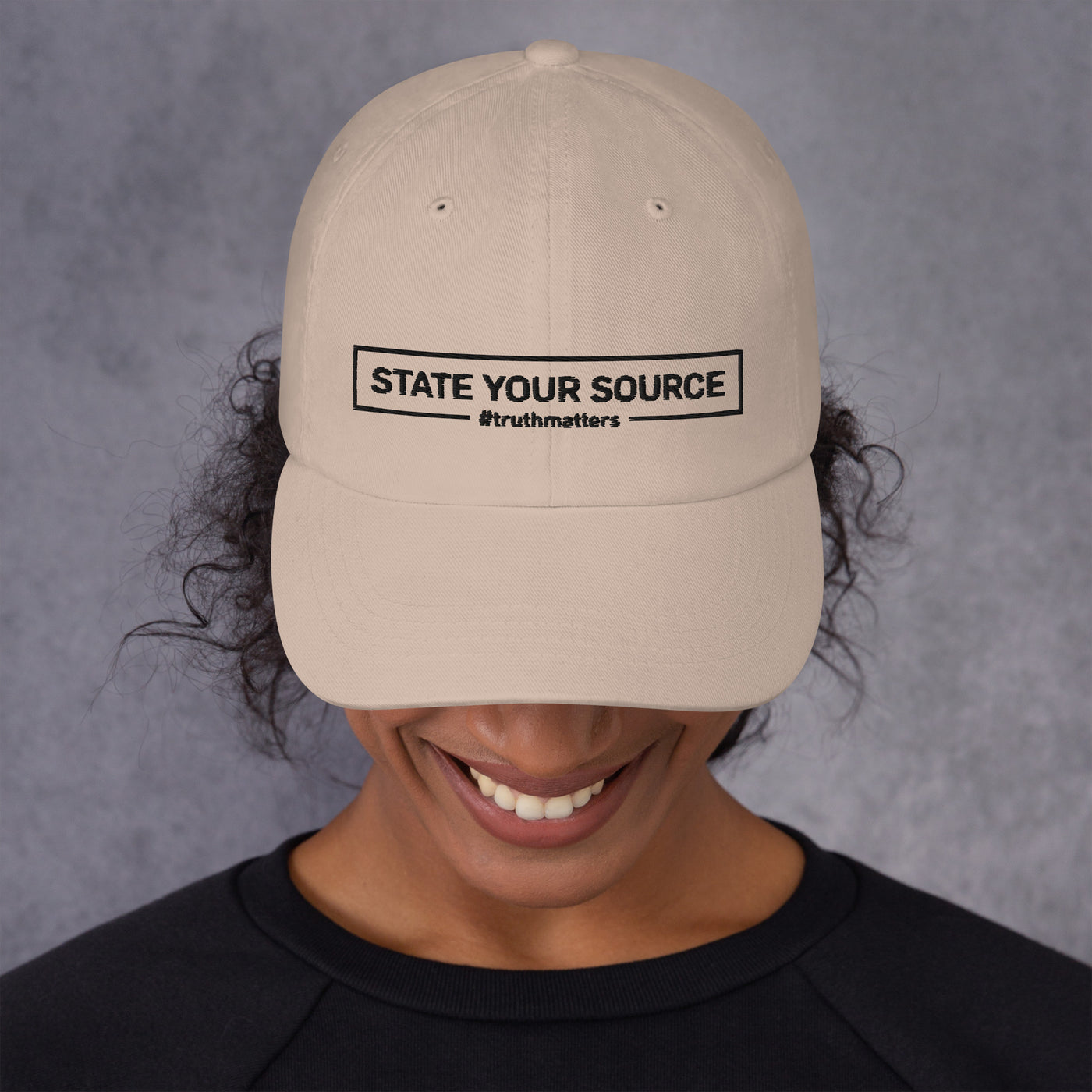 State Your Source Cap