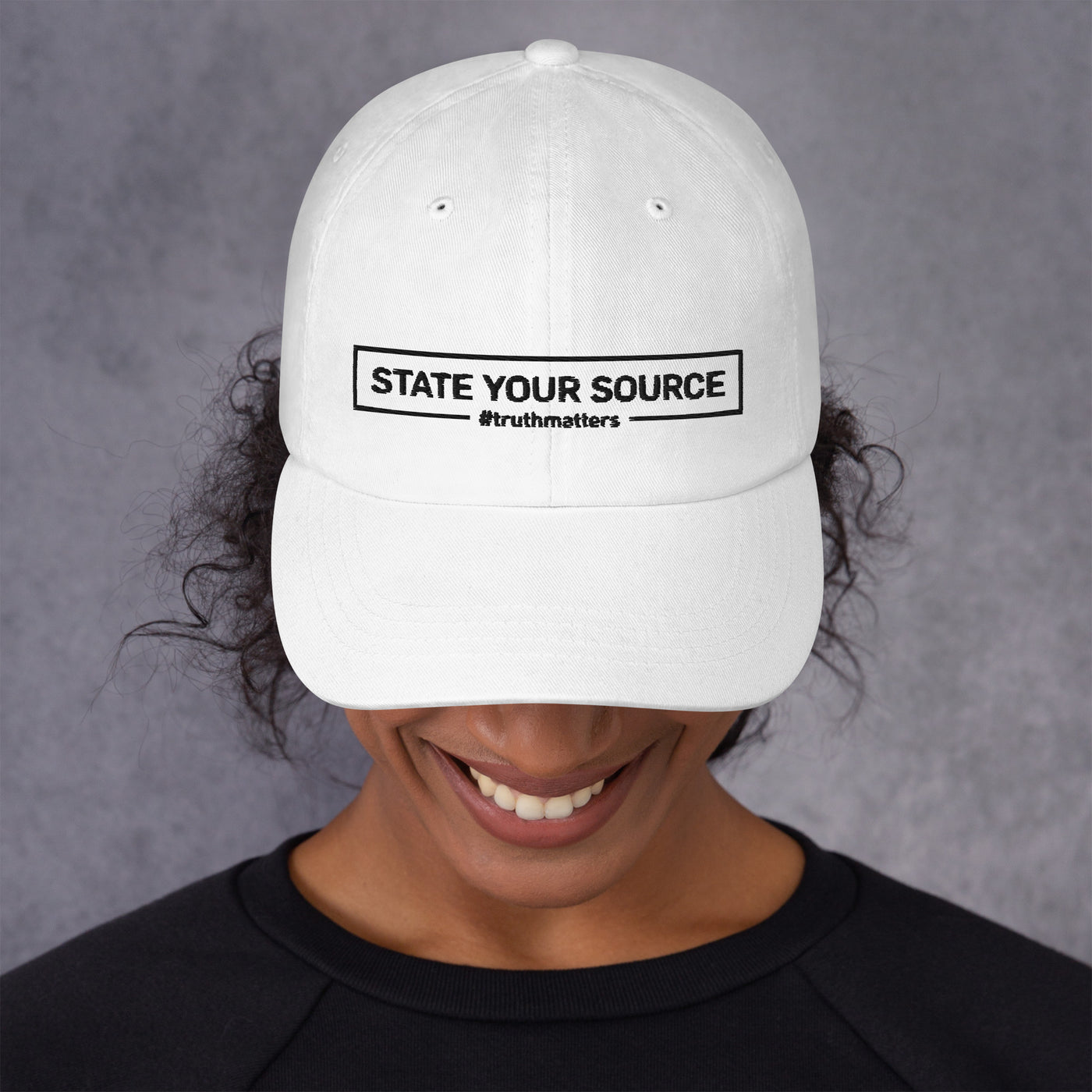 State Your Source Cap