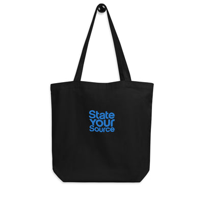 State Your Source EcoTote Embroidered