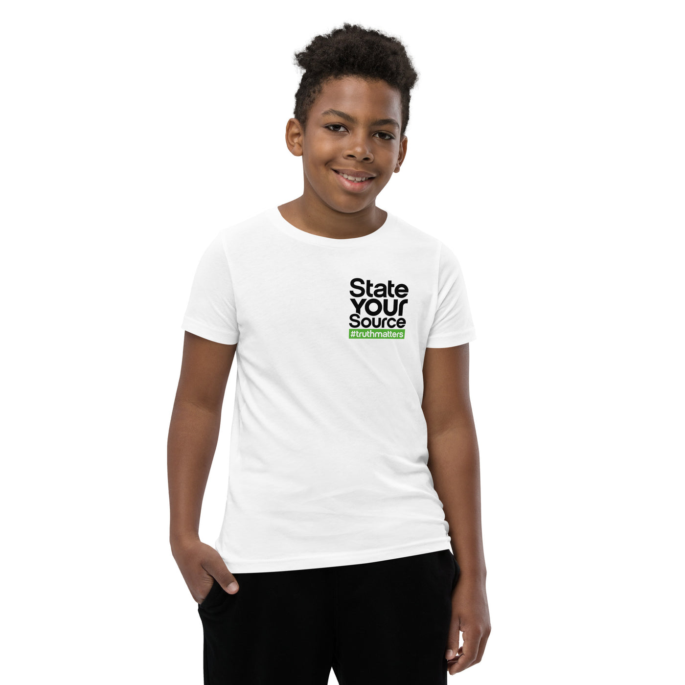 StateYourSource- Youth Short Sleeve T-Shirt